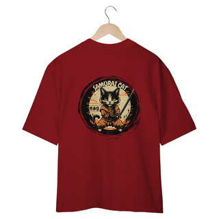 Nome do produtoCAMISETA OVERSIZED COSTAS, SAMURAI CAT