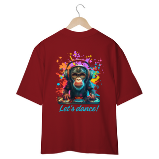 Nome do produtoCAMISETA OVERSIZED COSTAS, MONKEY LET´S DANCE