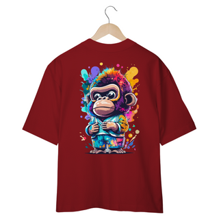 Nome do produtoCAMISETA OVERSIZED, COSTAS MONKEY