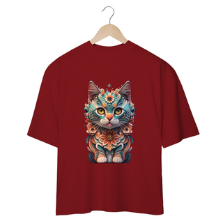 Nome do produtoCAMISETA OVERSIZED, CAT COLORFUL