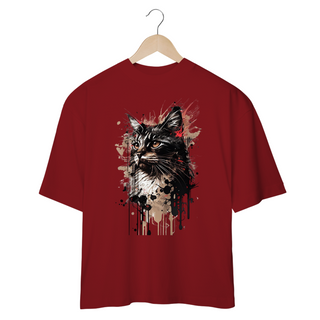 Nome do produtoCAMISETA OVERSIZED, CAT COLOR