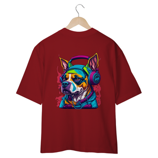 Nome do produtoCAMISETA OVERSIZED COSTAS, DOG MUSIC