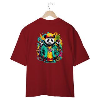 Nome do produtoCAMISETA OVERSIZED, PANDA