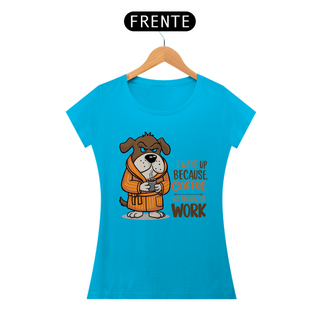 Nome do produtoCAMISETA BABY LONG CLASSIC, DOG COFFEE