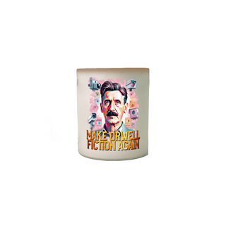 Nome do produtoCaneca Mágica Make Orwell Fiction Again