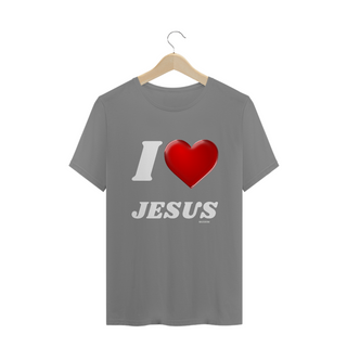 Nome do produtoCristã camiseta plus size i love jesus