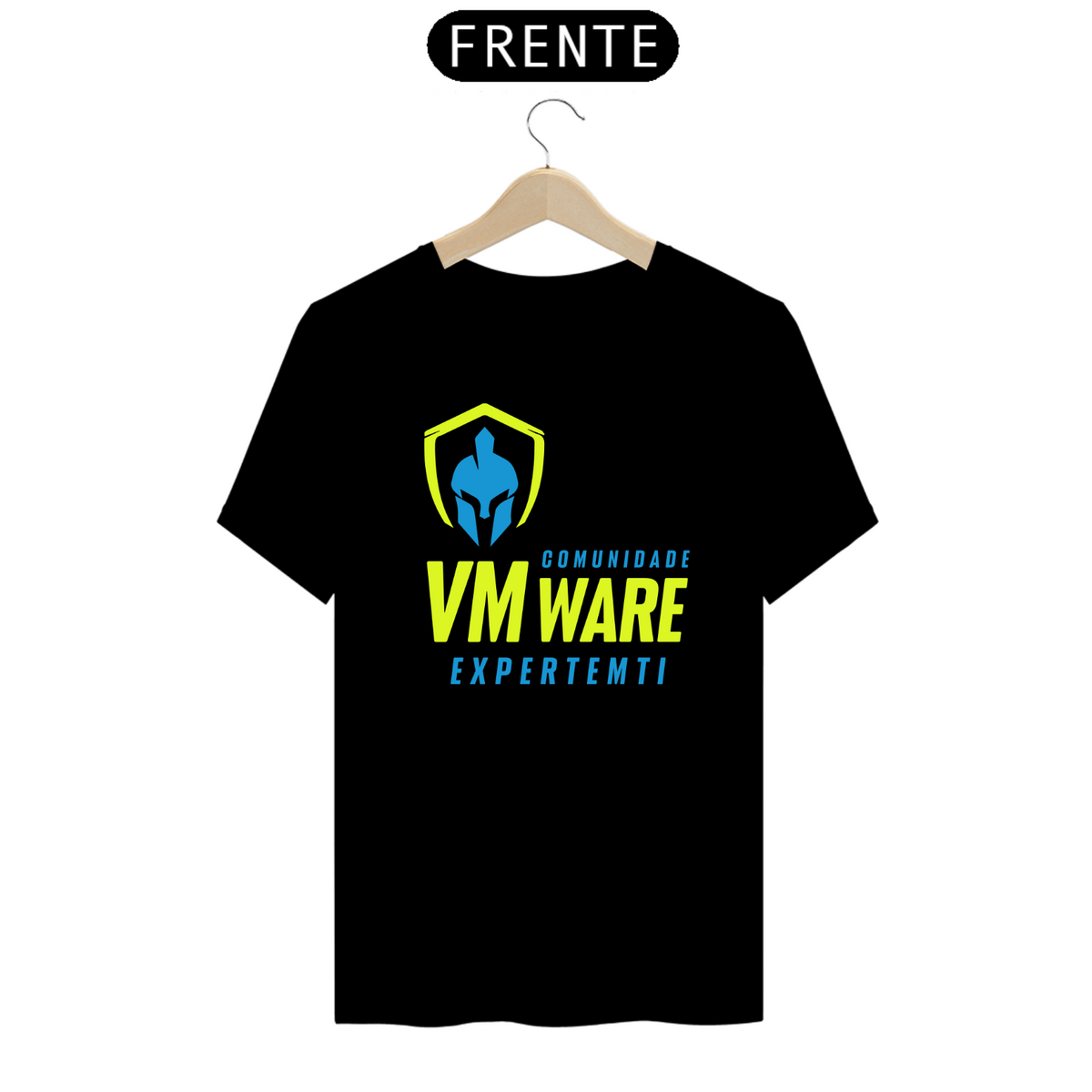 Nome do produto: Camisa Comunidade VMware ExpertemTI Logo A Verde