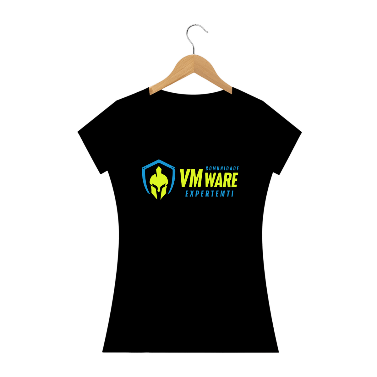 Nome do produto: Camisa Comunidade VMware ExpertemTI Logo B Verde