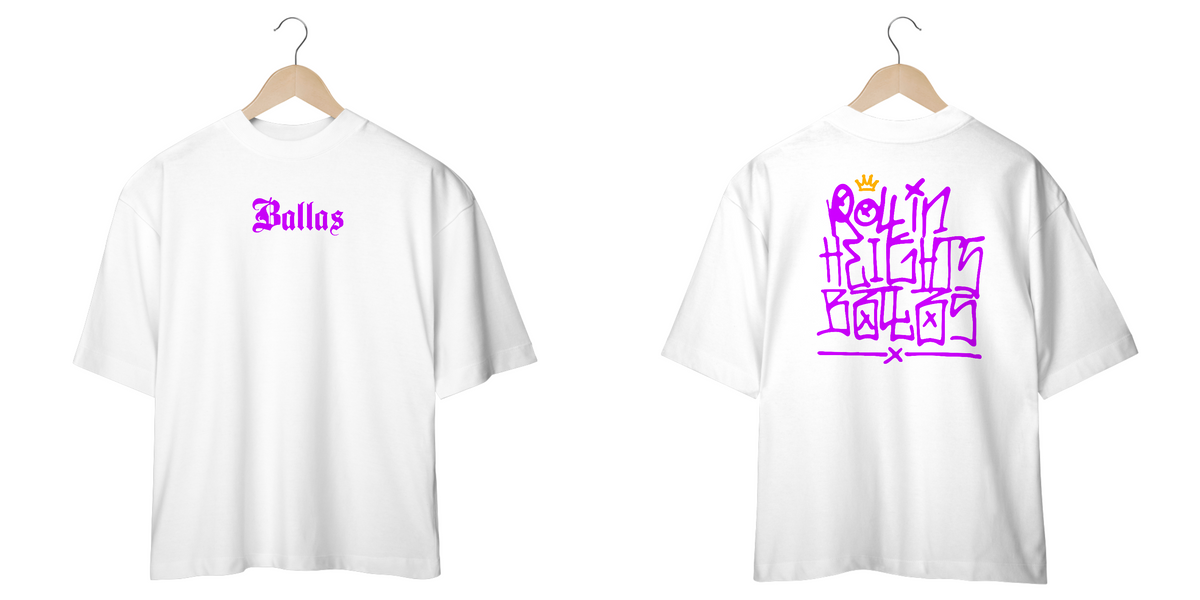 Nome do produto: Camiseta Los Ballas - OVERSIZED