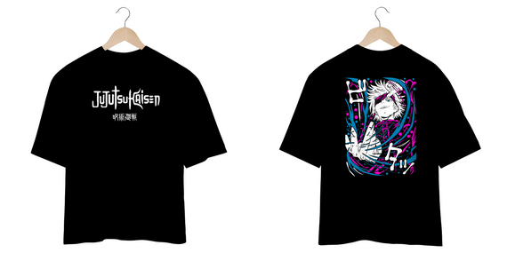 Camiseta Jujutsu Kaisen - OVERSIZED