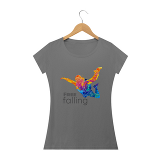 Camiseta Baby Long Estonada | Free Falling