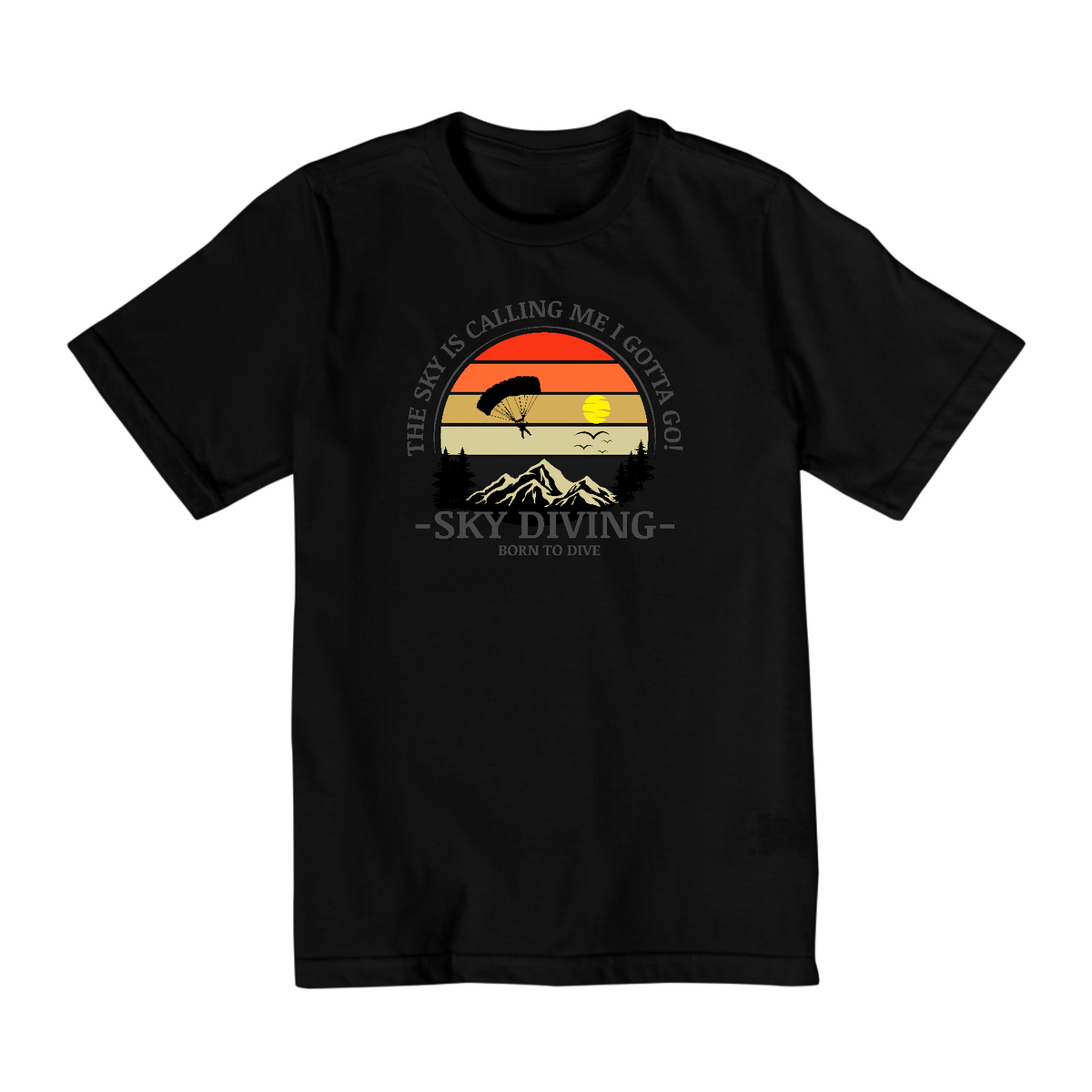 Nome do produto: Camiseta Infantil | Sky Is Calling