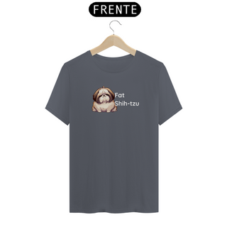 Nome do produtoT-Shirt Quality - Fat Shih-tzu - Modelo 1