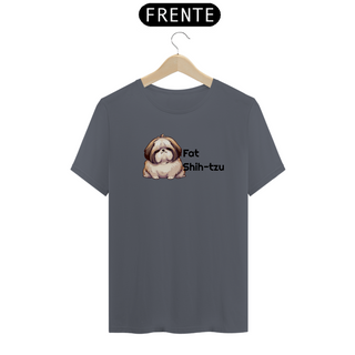 Nome do produtoT-Shirt Classic - Fat Shih-tzu - Modelo 1