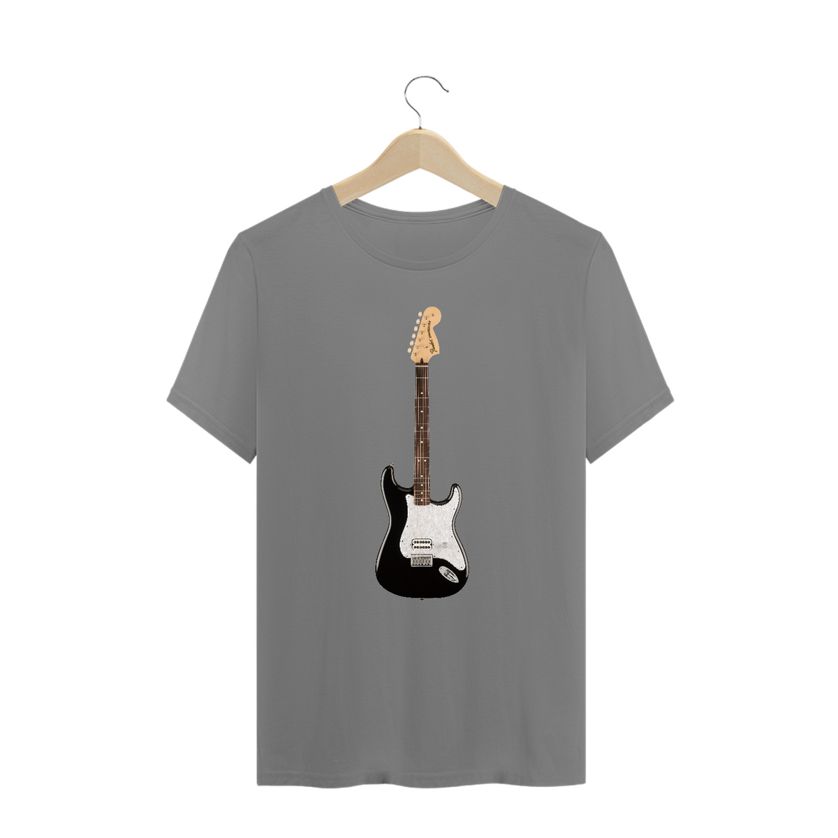 Nome do produto: T-Shirt Plus Size - Guitarra Fender Tom DeLonge Signature Stratocaster