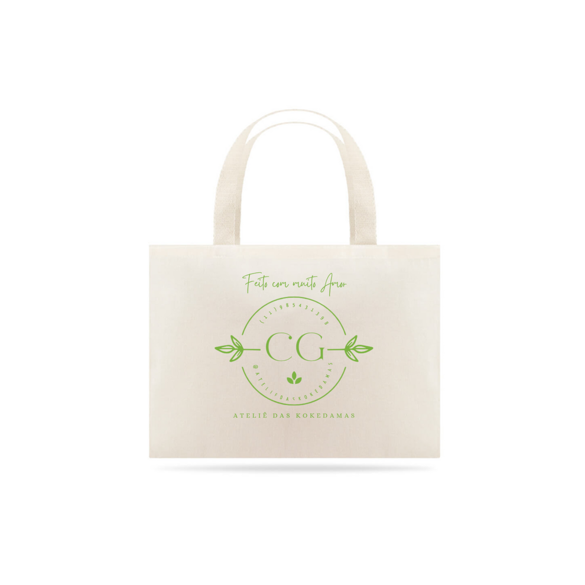 Nome do produto: Eco Bag - Ateliê das Kokedamas