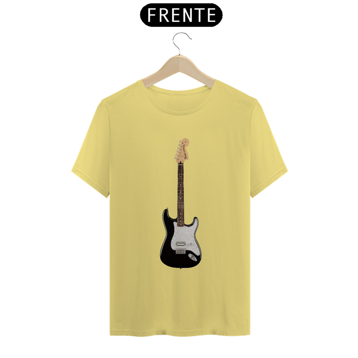 Nome do produto: T-Shirt Estonada - Guitarra Fender Tom DeLonge Signature Stratocaster