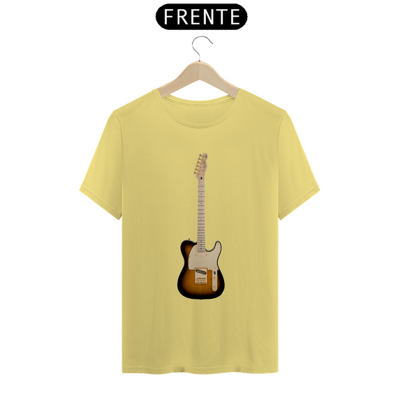T-Shirt Estonada - Guitarra Fender Telecaster Richie Kotzen Siganture Tobacco Burst - Model 1