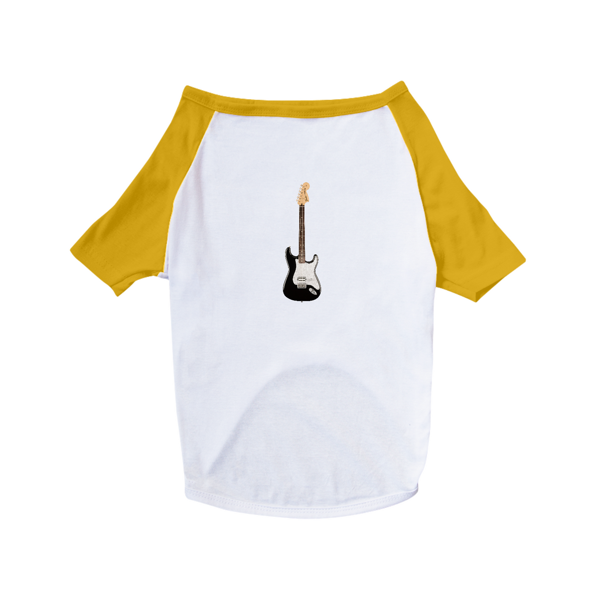 Nome do produto: Camisa Pet Dog - Guitarra Fender Tom DeLonge Signature Stratocaster