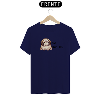 Nome do produtoT-Shirt Classic - Fat Shih-tzu - Modelo 1