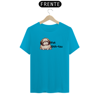 Nome do produtoT-Shirt Classic - Fat Shih-tzu - Modelo 1