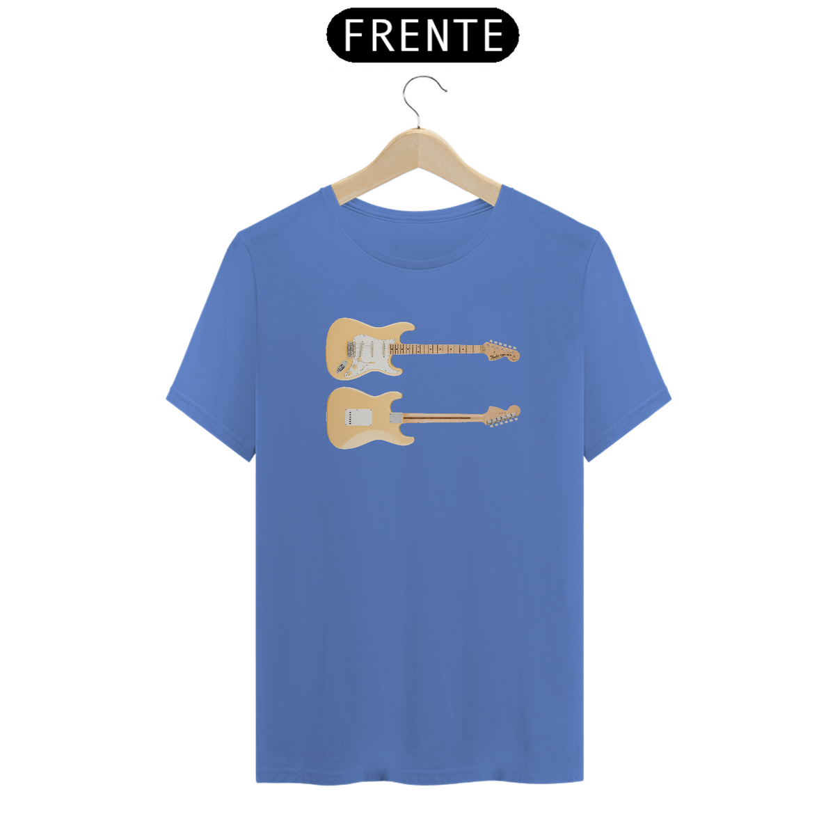 Nome do produto: T-Shirt Estonada - Guitarra Fender Stratocaster Yngwie Malmsteen Signature - Model 2