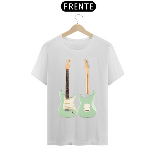 Nome do produtoT-Shirt Prime - Guitarra Fender Stratocaster Jeff Beck Signature Surf Green - Modelo 1