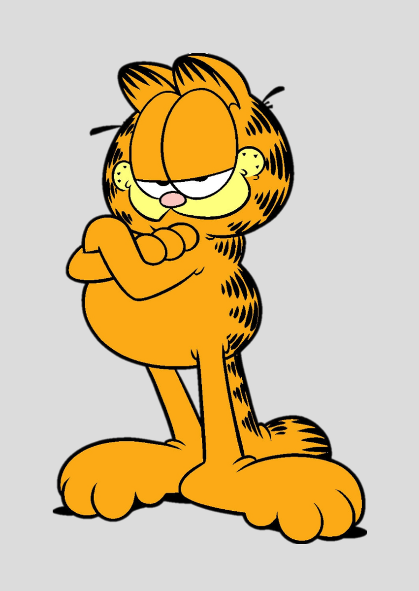 Nome do produto: Poster Retrato - Garfield - Model 2