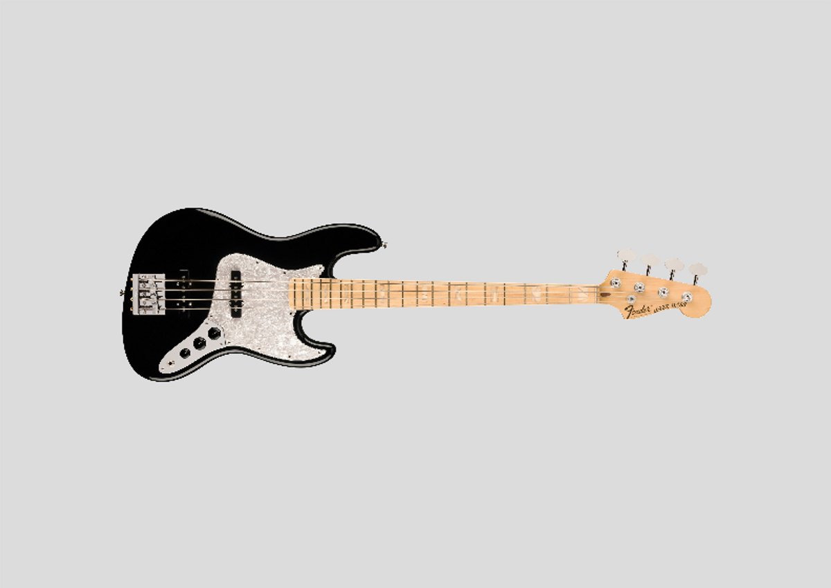 Nome do produto: Poster Paisagem - Baixo Fender USA Geddy Lee Jazz Bass - Model 1
