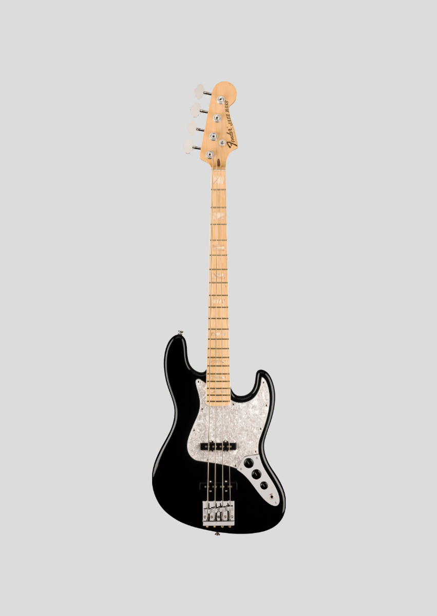 Nome do produto: Poster Retrato - Baixo Fender USA Geddy Lee Jazz Bass - Model 1