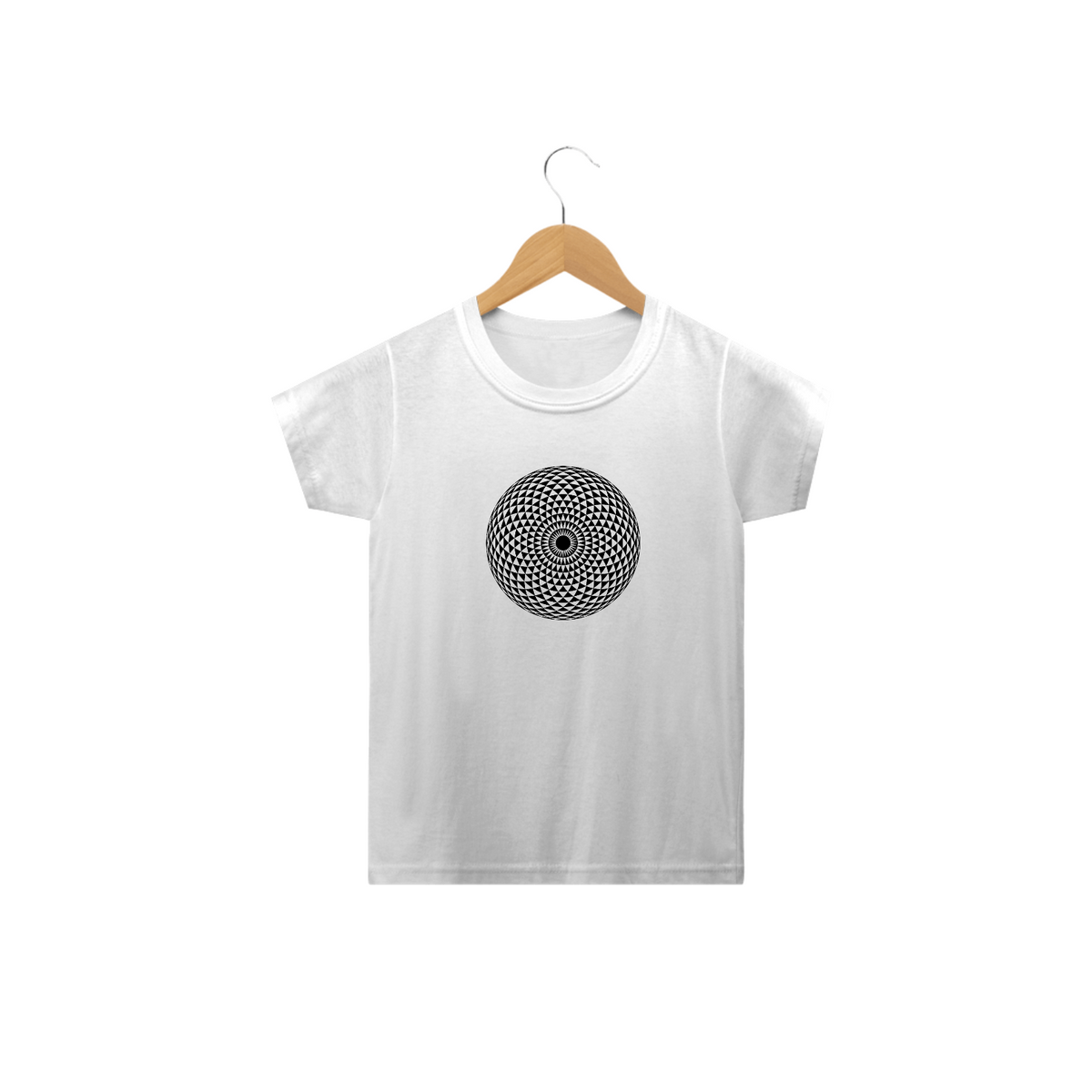 Nome do produto: Camiseta Classic Infantil - Mandala 1