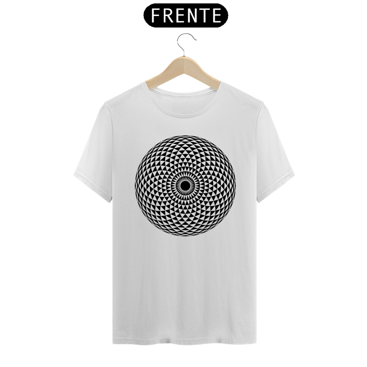 Nome do produto: T-Shirt Classic - Mandala 1