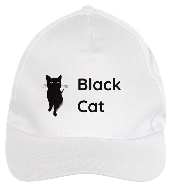Boné de Brim - Black Cat 1