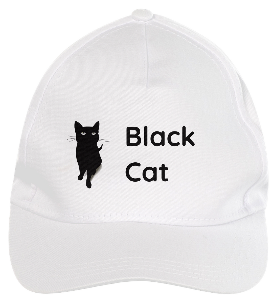 Nome do produto: Boné de Brim - Black Cat 1