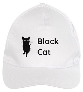 Boné de Brim - Black Cat 1