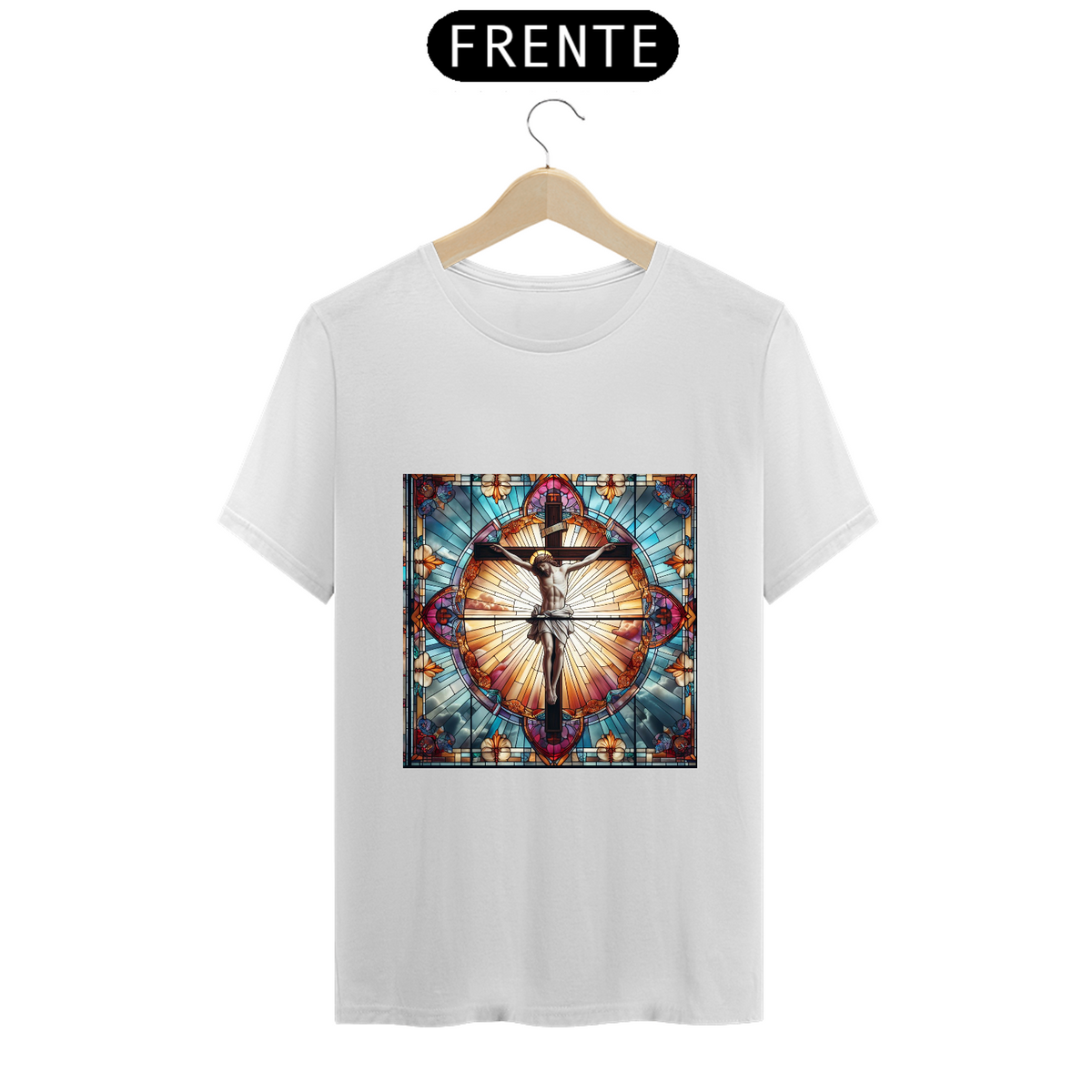 Nome do produto: T-Shirt Prime - Jesus - Vitral 2