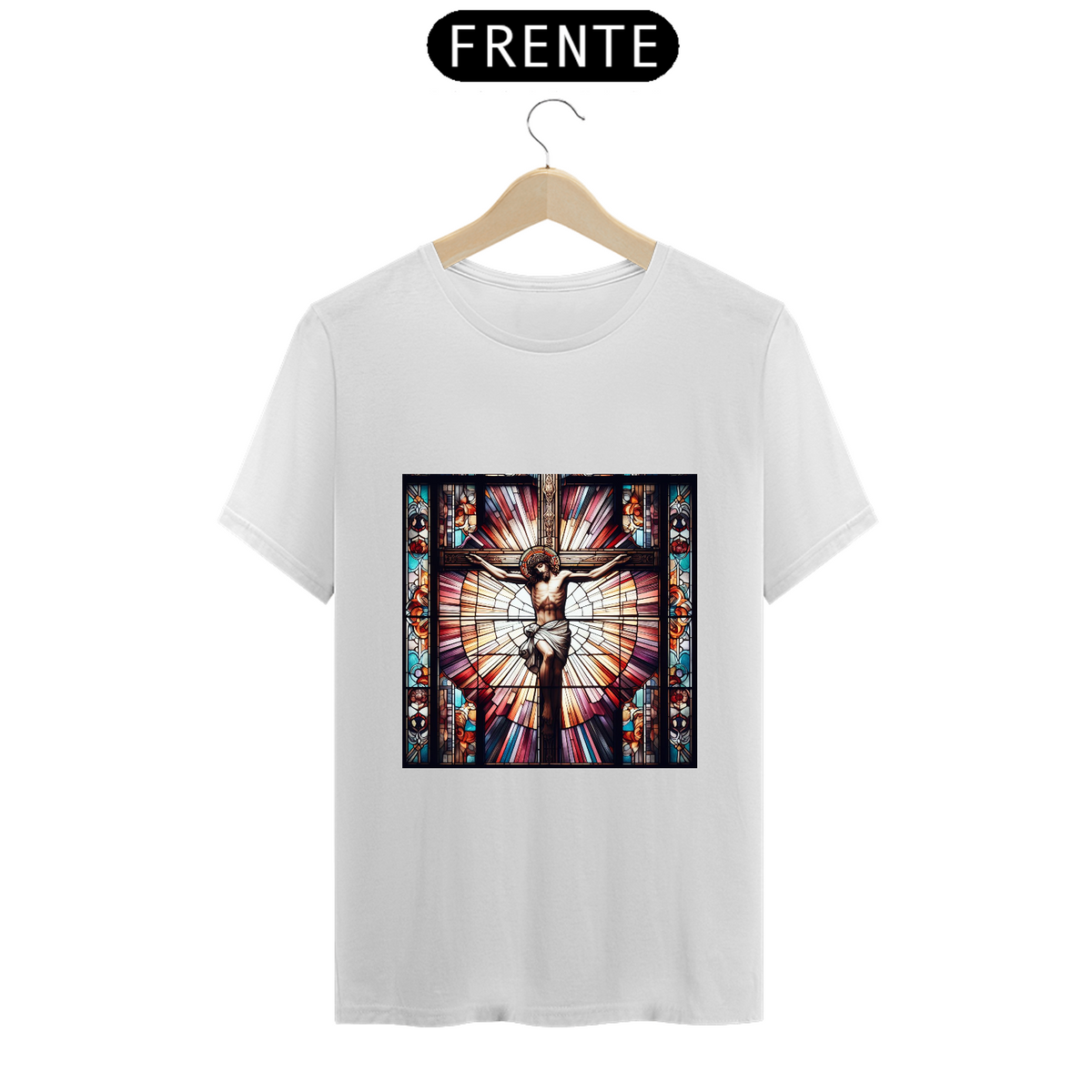 Nome do produto: T-Shirt Prime - Jesus - Vitral 3