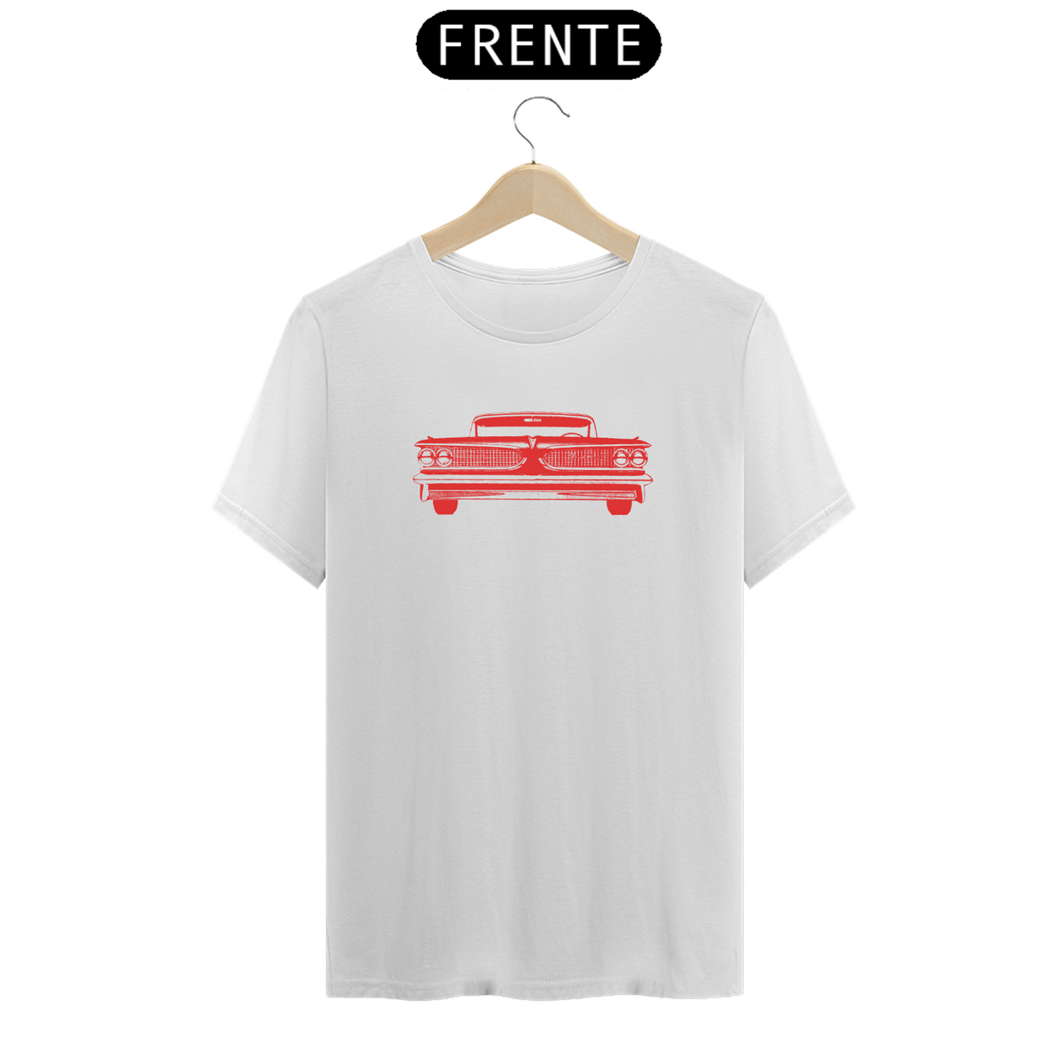Nome do produto: T-Shirt Prime - Carro Antigo 8 Vermelho