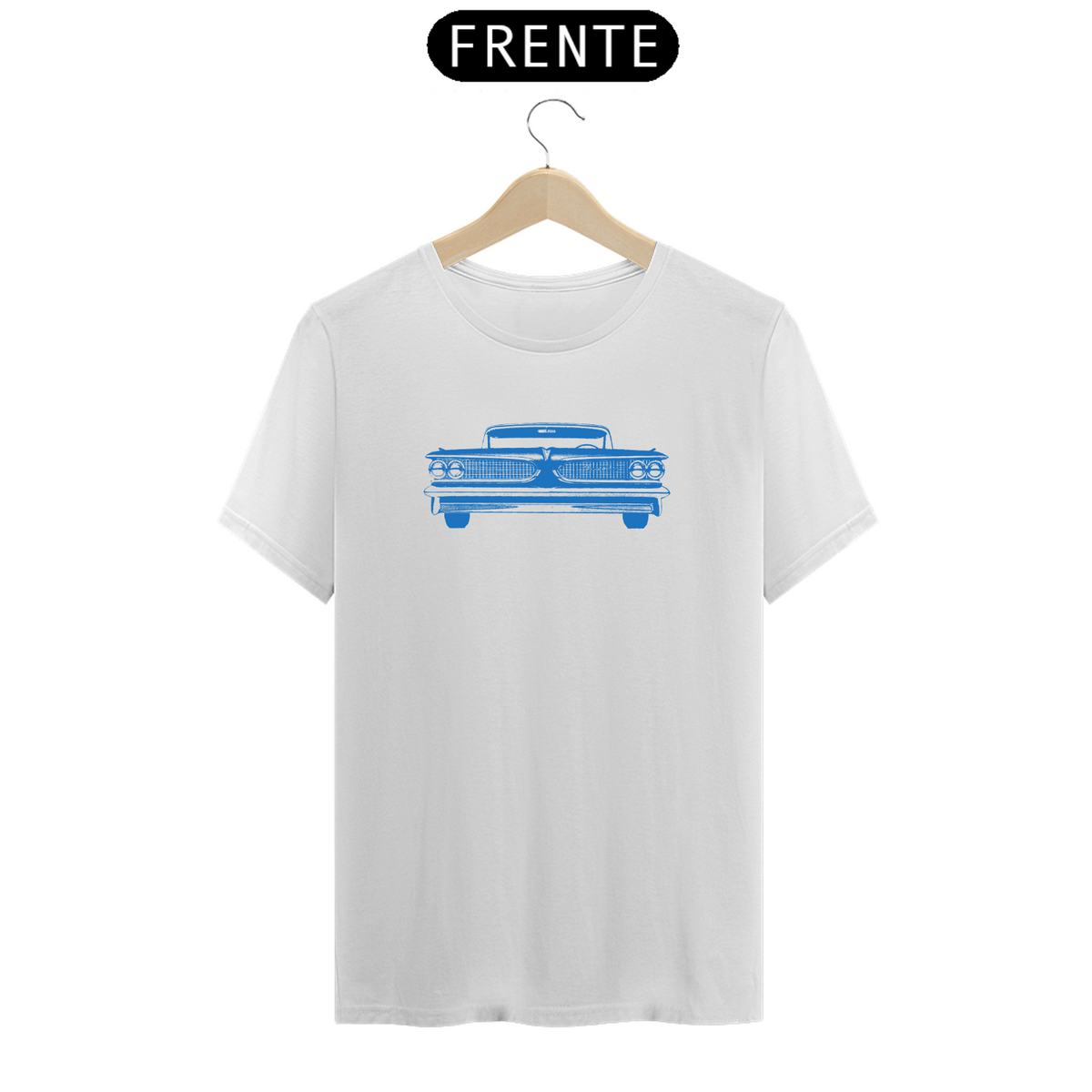 Nome do produto: T-Shirt Prime - Carro Antigo 8 Azul 1