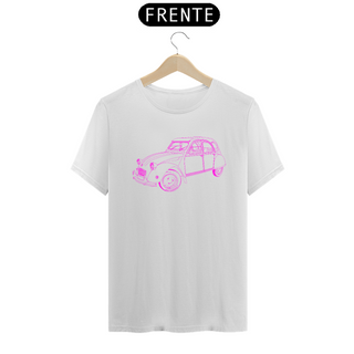 Nome do produtoT-Shirt Prime - Carro Antigo 9 Rosa