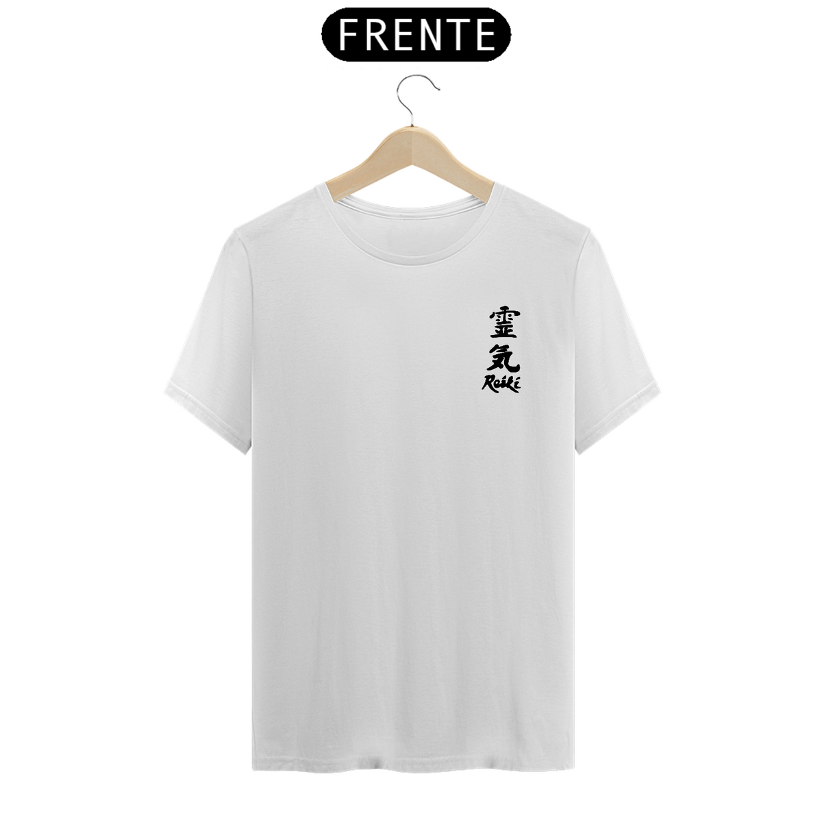 Nome do produto: T-Shirt Prime - Reiki 1 - Preto