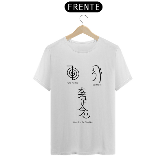 T-Shirt Prime - Reiki 2 Preto