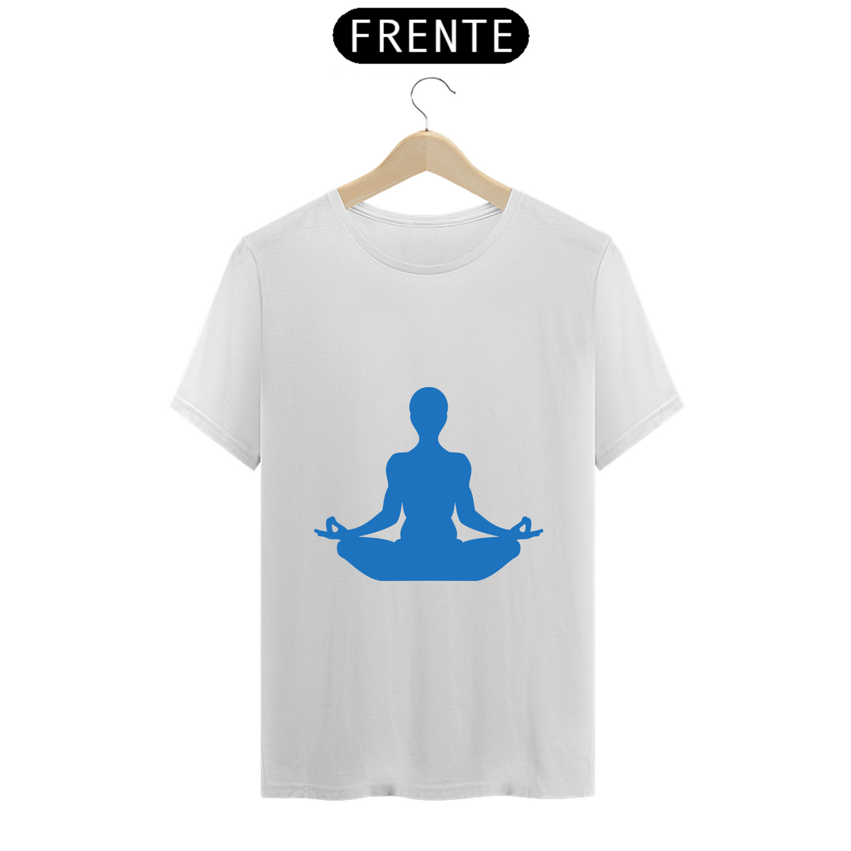 Nome do produto: T-Shirt Prime - Meditação 1 - Azul 1