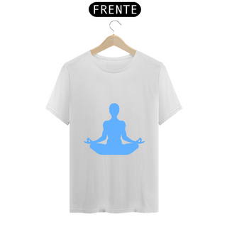 T-Shirt Prime - Meditação 1 - Azul 2