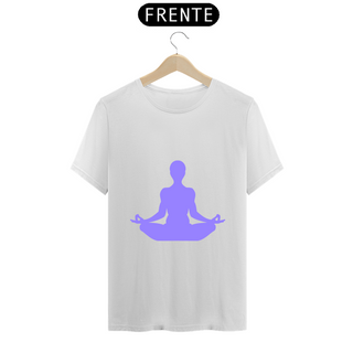 Nome do produtoT-Shirt Prime - Meditação 1 - Violeta