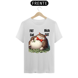 Nome do produtoT-Shirt Prime - Fat Cat, Rich Cat 2 Preto