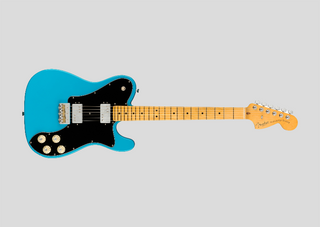Poster Paisagem - Guitarra Fender American Professional II Telecaster Deluxe Miami Blue - HD