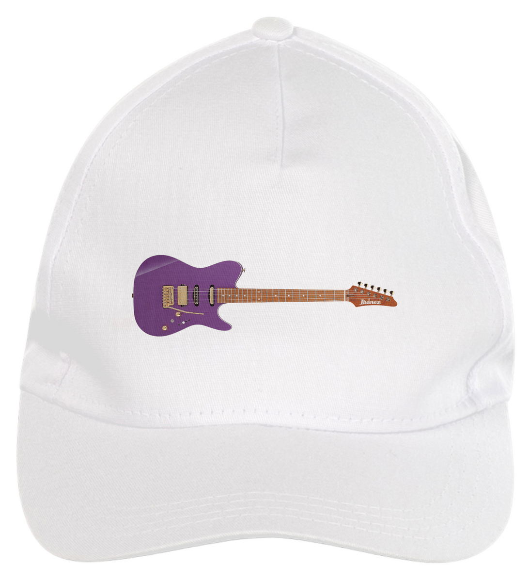 Nome do produto: Boné de Brim - Guitarra Ibanez Lari Basilio Signature - LB1 Violet