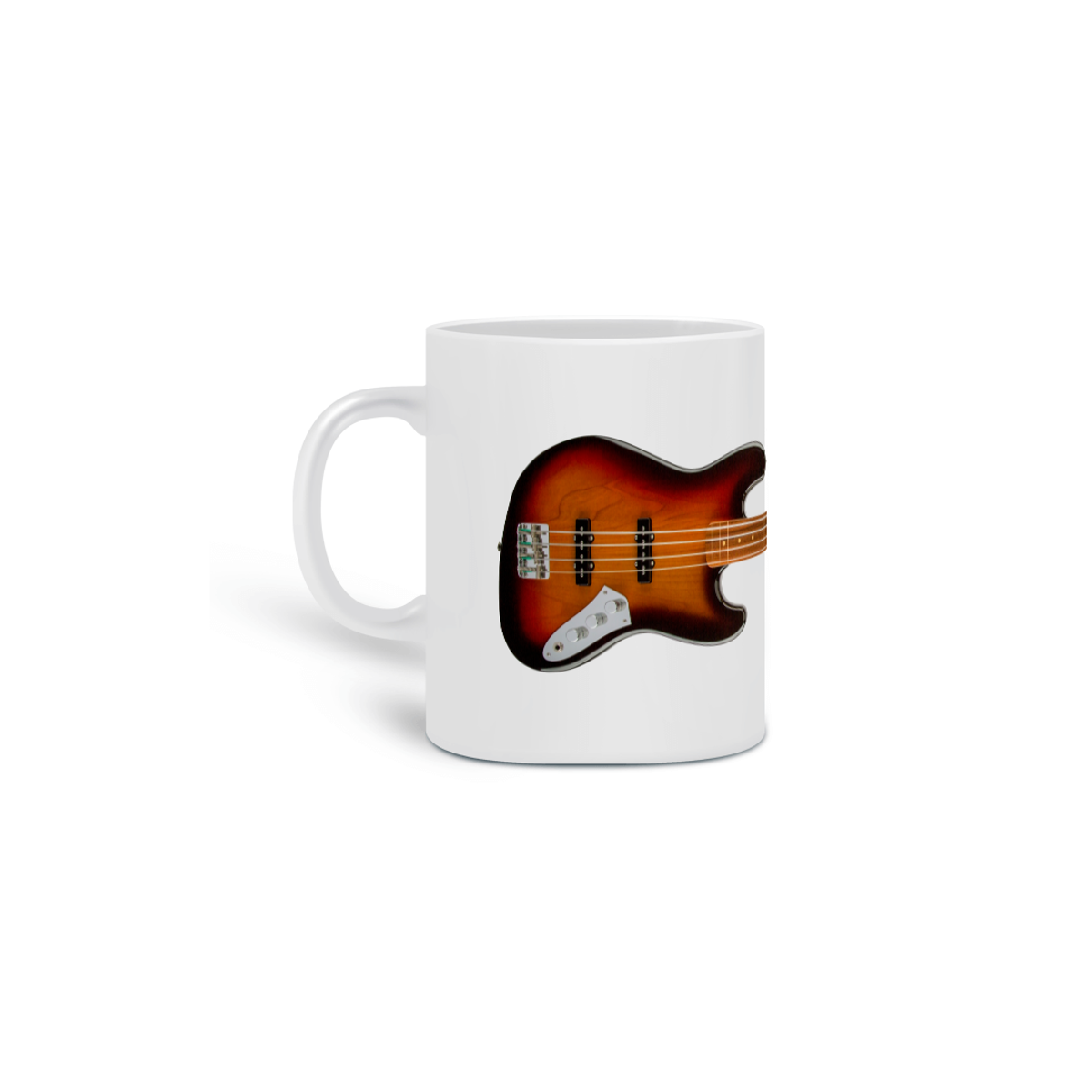 Nome do produto: Caneca Cerâmica - Baixo Fender Jaco Pastorius Signature Jazz Bass