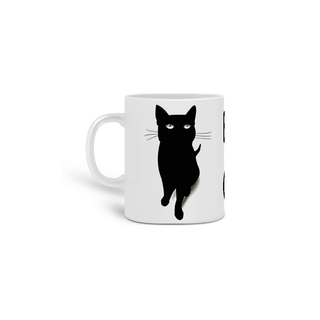 Caneca Cerâmica - Black Cat 1